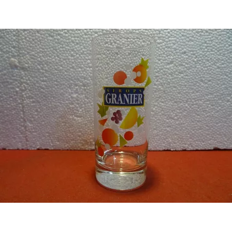 6 VERRES SIROP GRANIER  HT.14.50CM