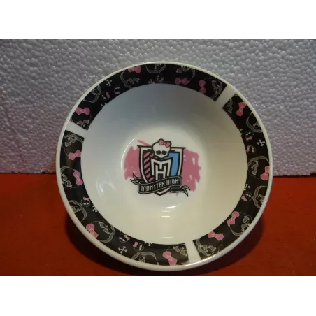 SOUCOUPE  MONSTER HIGH DIAMETRE 15CM HT 5.50CM