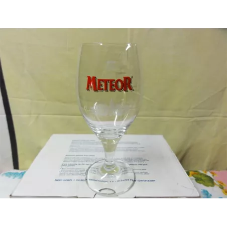 1 BOITE DE 6 VERRES  METEOR 25cl