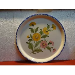 PLAT EN CERAMIQUE  DIAMETRE 30CM