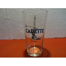 1 VERRE  LA CADETTE  25CL HT 13.50CM BRASSERIE CASTELAIN
