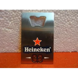 DECAPSULEUR HEINEKEN  EN METAL 8.50CM X8.50CM