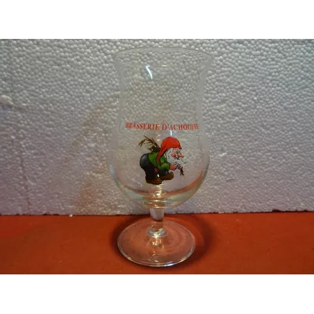 1VERRE BRASSERIE D'ACHOUFFE  33CL HT 16.80CM