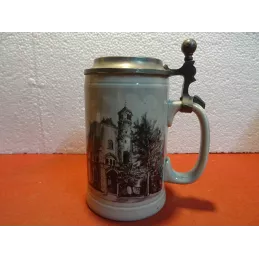 CHOPE VILLEROY & BOCH 50CL AVEC COUVERCLE  HT 15.50CM