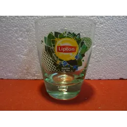 6 VERRES LIPTON GREEN  ICE...