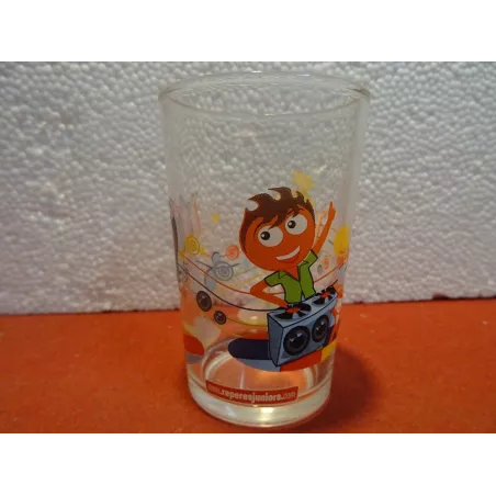 1 VERRE A MOUTARDE  REPERES JUNIOR .COM HT. 9.80CM