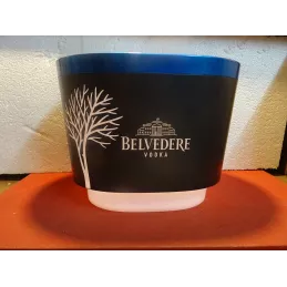 SEAU A GLACE VODKA BELVEDERE  32CM X22CM X25CM