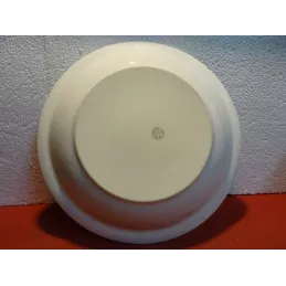 PLAT CREUX EN PORCELAINE DIAMETRE 28CM
