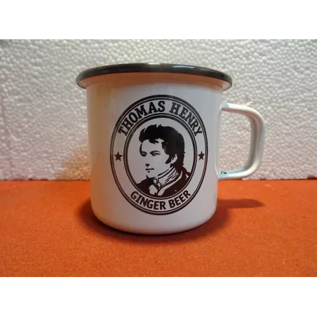 TASSE EMAILLEE THOMAS HENRY GINGER BEER 30CL HT.8.30CM