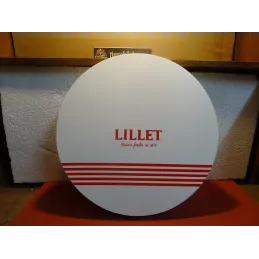 PLATEAU LILLET  DIAMETRE 38CM REBORD 5CM