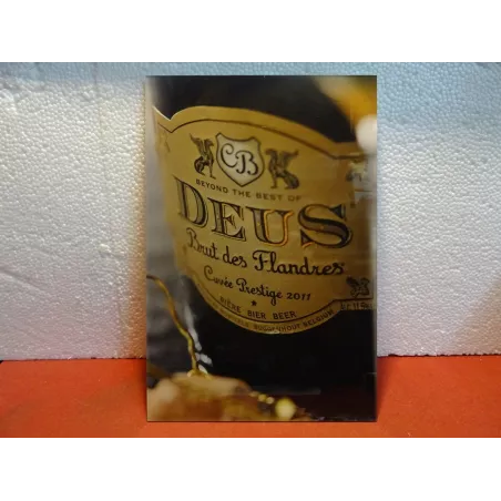 1 PLEXI GLASS  CHAMPAGNE DEUS 30CM X20CM