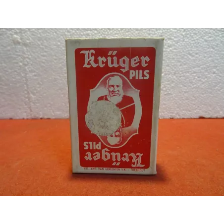 1 JEU DE 52 CARTES KRUGER PILS   ROUGE