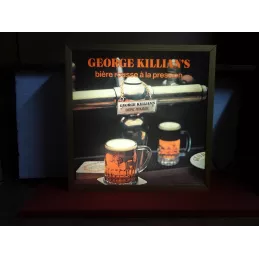 ENSEIGNE GEORGE KILLIAN'S 41CM X41CMX 11.50CM