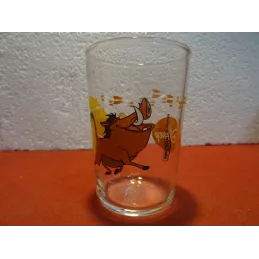 VERRE  MOUTARDE AMORA  DISNEY