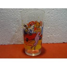 VERRE A MOUTARDE  AMORA  TEX AVERY HT 11.60CM  ANNEE 1997