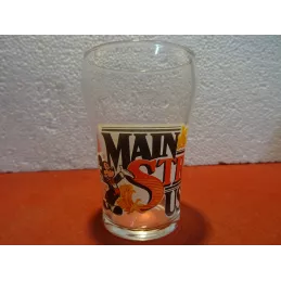 1 VERRE  DISNEY  MAIN STREET USA HT 10CM