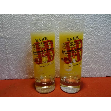 6 VERRES J&B 22CL  HT 15.20CM