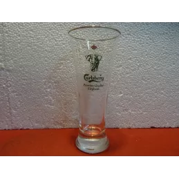 1 VERRE CARLSBERG 25CL HT. 18CM