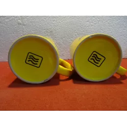 2 MUGS BANANIA  HT 9.70CM