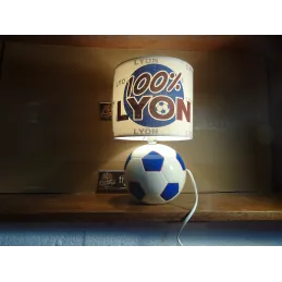 LAMPE 100% LYON  HT 20CM...