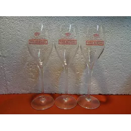 3 FLUTES PIPER-HEIDSIECK 14CL HT.20.30CM