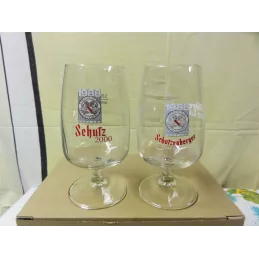 DEUX VERRES SCHUTZ DIFFERENTS 25CL 