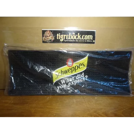 TAPIS EGOUTTOIR SCHWEPPES  48CM X18CM