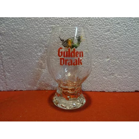 1 VERRE GULDEN DRAAK 15CL ET 25CL HT 13CM