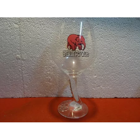 1 VERRE DELIRIUM 33CL/50CL  HT 21CM