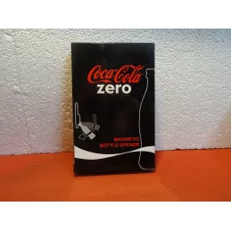 DECAPSULEUR COCA-COLA  ZERO AIMANTE  20CM X13CM