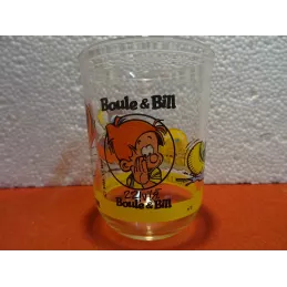 VERRE A MOUTARDE MAILLE  BOULE &BILL HT 9CM