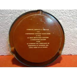 CENDRIER PILCHARD EN TOLE  DIAMETRE 12CM