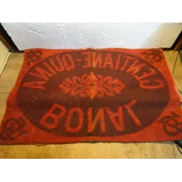 TAPIS DE CARTES BONAL  67CM X43CM SAINT LAURENT DU PONT  ISERE