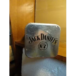 BOITE JACK DANIEL'S BLANCHE  HT 26CM