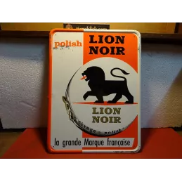 TOLE CIRAGE LION NOIR 40CM...