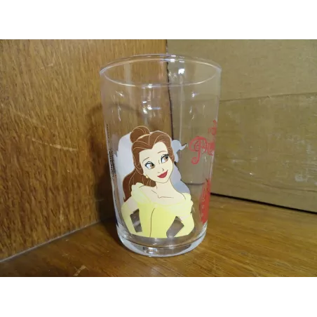 1 VERRE MOUTARDE AMORA  DISNEY HT 9.50CM