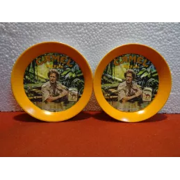 2 COUPELLES CAMEL DIAMETRE 11CM