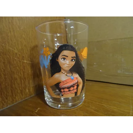 1 VERRE A MOUTARDE AMORA DISNEY VAIANA  HT 9.50CM