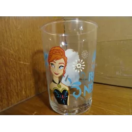 1 VERRE  MOUTARDE AMORA  DISNEY  REINE DES NEIGES  HT.9.50CM