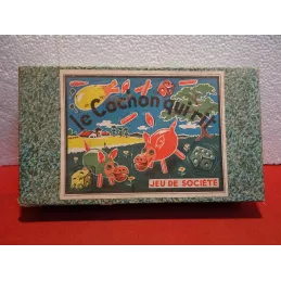 LE COCHON QUI RIT  6 JOUEURS  RARE ANCIEN JEU ANNEE 1957/1960 VENDU DANS SON JUS IL EST COMPLET ET IL EST EN BON ETAT