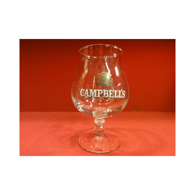 1 VERRE BIERE CAMPBELL'S 33 CL