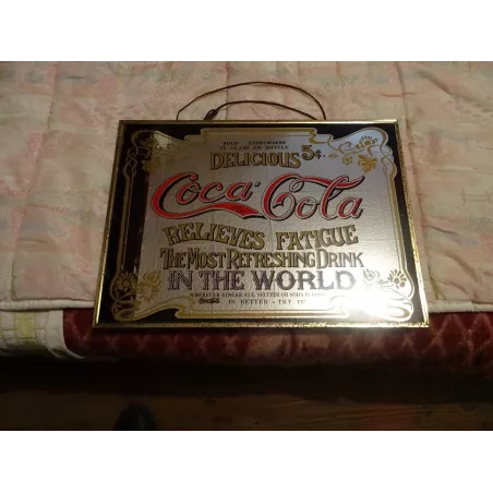 MIROIR COCA- COLA  38.50CM X 28CM