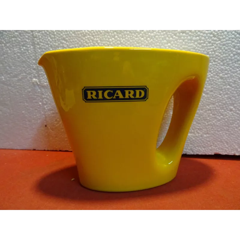 Pichet à eau jaune Ricard 1 litre - Ricard - LastDodo