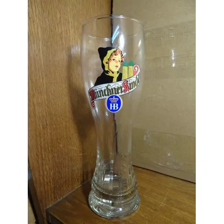 6 VERRES HB MUNCHEN KINDEL 50CL HT.23.80CM