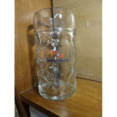 6 CHOPES KRONENBOURG 1 LITRE  HT 20.30CM