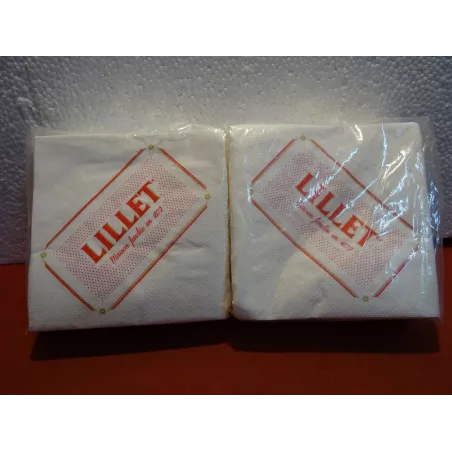 200 SERVIETTES LILLET