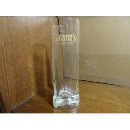 5 VERRES WHISKY GRANT'S 17CL HT.15CM