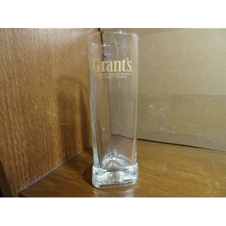 5 VERRES WHISKY GRANT'S 17CL HT.15CM