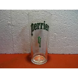 6 VERRES PERRIER  NOUVEAU MODELE  HT 15.40CM