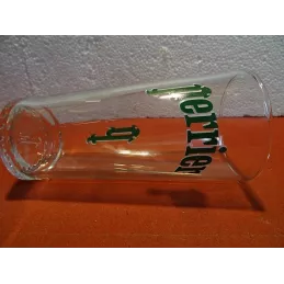 6 VERRES PERRIER  NOUVEAU MODELE  HT 15.40CM